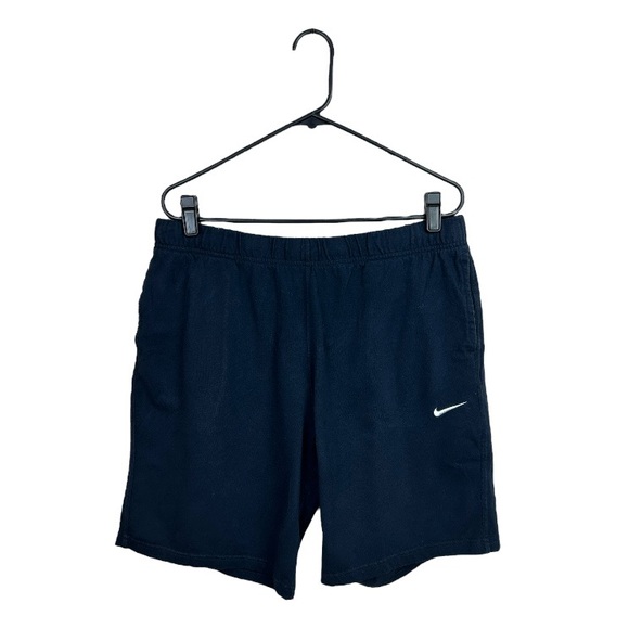 Nike Shorts Nike Mens Classic Sweat Shorts 9 Inseam Cotton Navy
